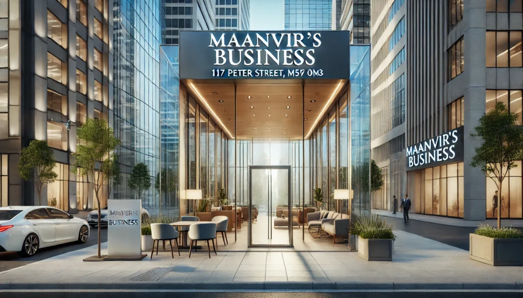 maanvir's business 117 peter street toronto on m5v0m3